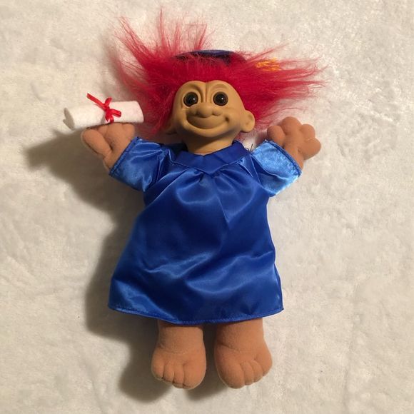 Russ | Toys | Vintage 9s Russ Graduation Soft Bodied Troll Doll | Poshmark